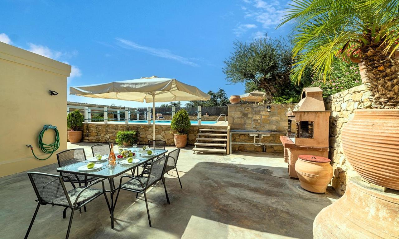 Cretan Kera Villa Heated Pool Exterior photo