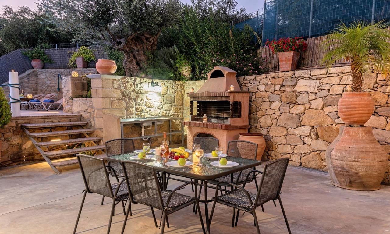 Cretan Kera Villa Heated Pool Exterior photo